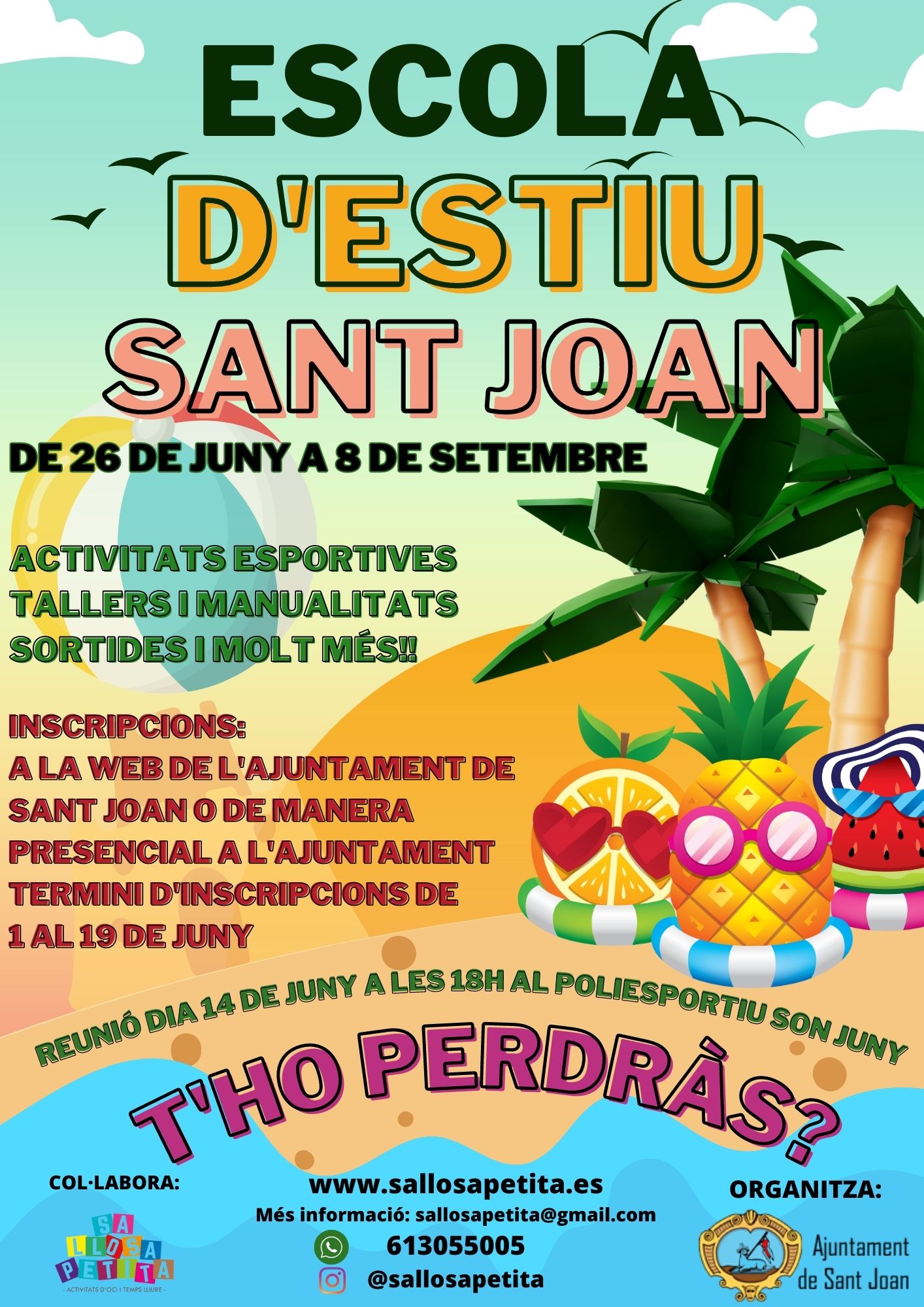 ESCOLA ESTIU SANT JOAN