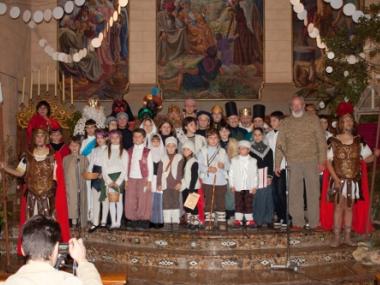 L’arribada dels reis mags d’Orient a Sant Joan, omplí de goig, il·lusió i regals
