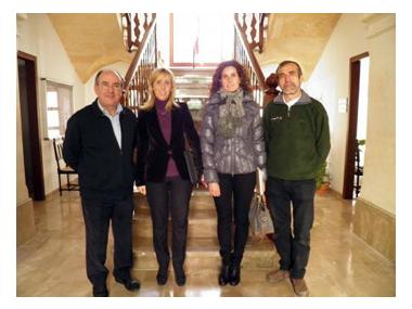 Trobada amb membres de l’equip de govern de Sant Joan amb la Consellera de Medi Ambient i la Directora Insular 