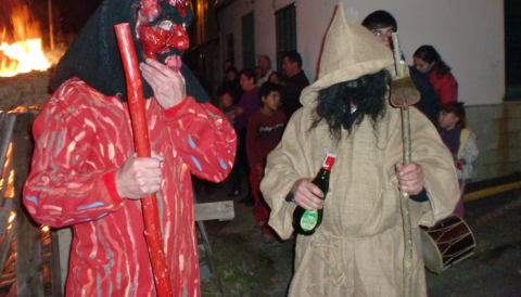 Sant Antoni i el Dimoni arribaren a Sant Joan 