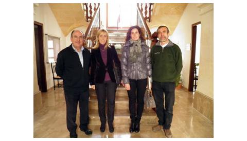 Trobada amb membres de l’equip de govern de Sant Joan amb la Consellera de Medi Ambient i la Directora Insular 